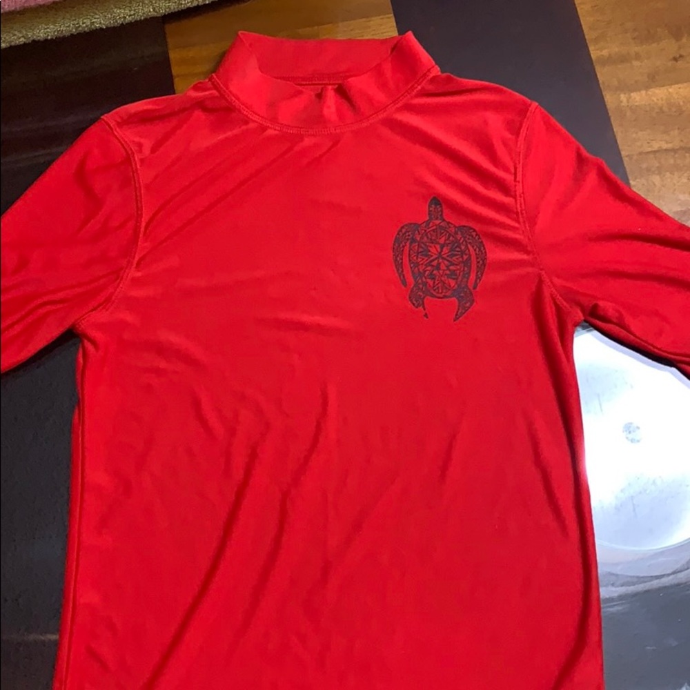 Swim shirts, size M